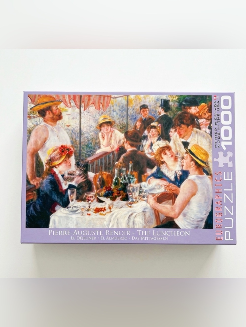 NEW Eurographics The Luncheon Renoir 1000 Piece Jigsaw Puzzle